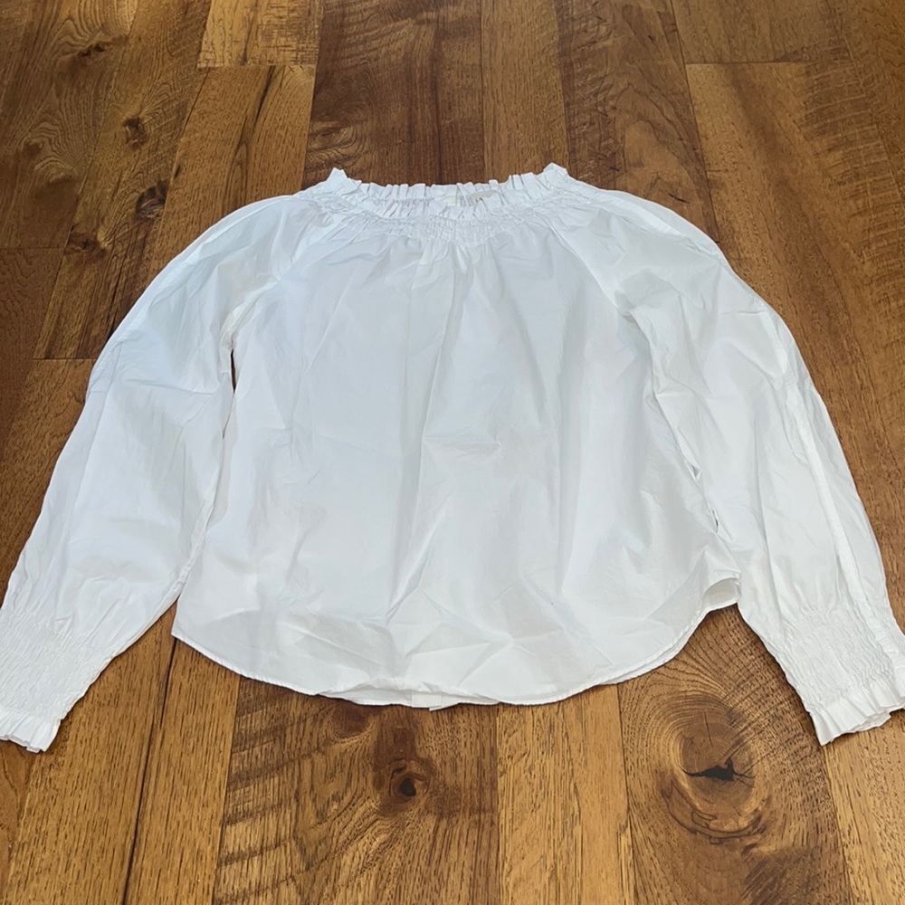La Vie Woman’s White Blouse Size XS